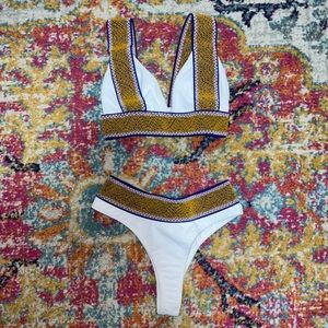 Elysiian Swim White Bikini